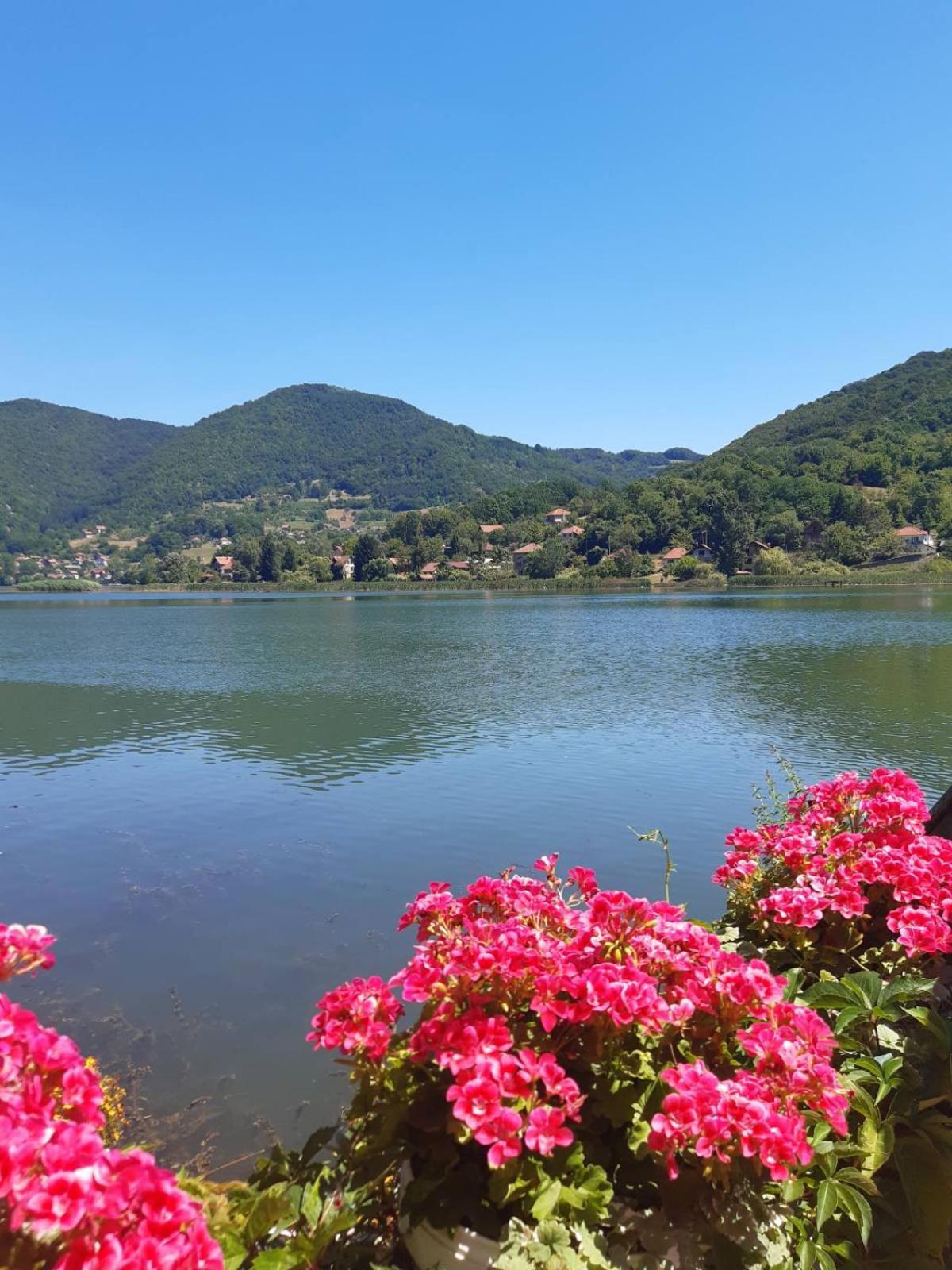 Vila Oaza - Zvornicko Jezero ซวอร์นิก ภายนอก รูปภาพ